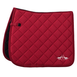 HV Polo Celia Club Dressuur zadeldek Rode roos Roze