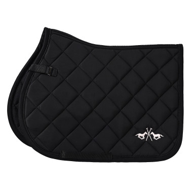 Tapis de selle HV Polo Celia club GP Noir