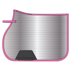Tapis de selle Imperial Riding Reflective GP