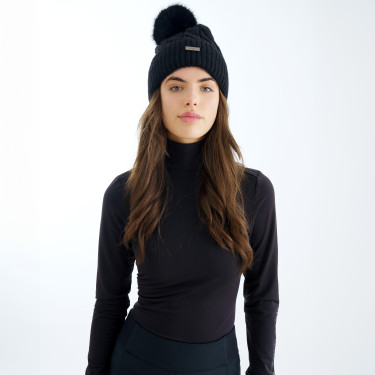 Top HV Polo Bailey femme Noir