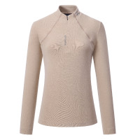 Top HV Polo Floria dames Natuurlijke heide Beige Top HV Polo Floria dames Natuurlijke heide Beige