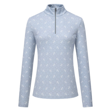 Top HV Polo Peggy dames IJsblauw