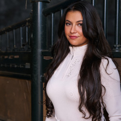 Imperial Riding Alinda dames top Grijs / zand