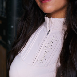 Imperial Riding Alinda dames top Grijs / zand