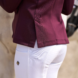 Veste de concours Imperial Riding Basic kids Figue Violet