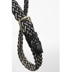 Ceinture Harcour x Versailles Charline Marine / doré clair Bleu marine Ceinture Harcour x Versailles Charline Marine / doré clair Bleu marine