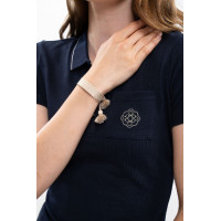 Armband Harcour x Versailles Lison Linnen Beige Armband Harcour x Versailles Lison Linnen Beige