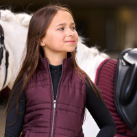 Mouwloze bodywarmer Imperial Riding Bonnie kids Vijg Violet Mouwloze bodywarmer Imperial Riding Bonnie kids Vijg Violet