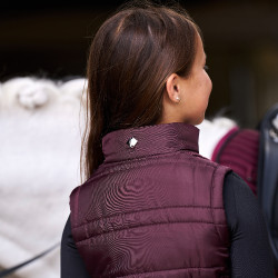 Mouwloze bodywarmer Imperial Riding Bonnie kids Vijg Violet Mouwloze bodywarmer Imperial Riding Bonnie kids Vijg Violet