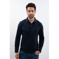 Polo Harcour Malik Marine Bleu marine Polo Harcour Malik Marine Bleu marine