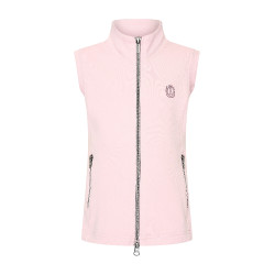 Mouwloos vest Imperial Riding Cybil kids Suikerspin Roze