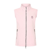 Veste sans manches Imperial Riding Cybil kids Barbe à papa Rose