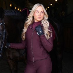 Softshelljas Imperial Riding Brenda dames Vijg Violet