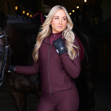 Veste Softshell Imperial Riding Brenda femme Figue Violet