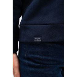 Sweat Zip Harcour x Versailles Louise Marine Bleu marine