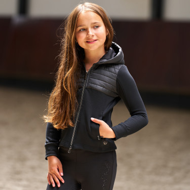 Veste tech Imperial Riding Brett kids Noir