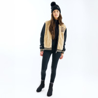 Veste Varsity HV Polo Luisa femme Champagne Beige Veste Varsity HV Polo Luisa femme Champagne Beige