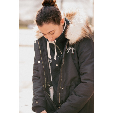 Parka Pénélope Mega Lyon Noir