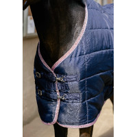 Couverture Equithème Aztec Marine Bleu marine