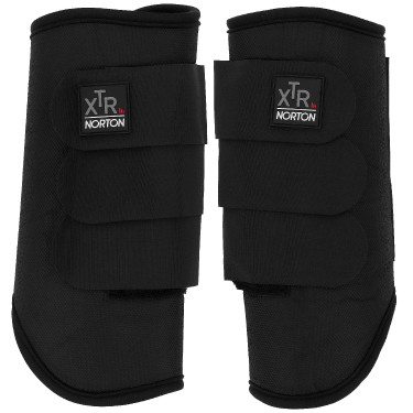 Guêtres de cross Norton XTR 1680D Antérieurs Noir Guêtres de cross Norton XTR 1680D Antérieurs Noir