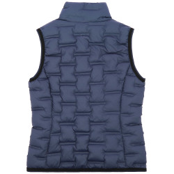 Mouwloos, naadloos gewatteerd vest Je t'aime Equithème Aurore Blauw/grijs