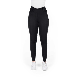 Legging à fond silicone Equithème Alizé femme Noir