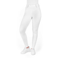 Legging à fond silicone Equithème Alizé femme Blanc Legging à fond silicone Equithème Alizé femme Blanc