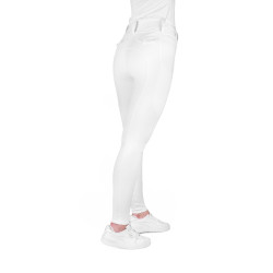 Legging à fond silicone Equithème Alizé femme Blanc Legging à fond silicone Equithème Alizé femme Blanc