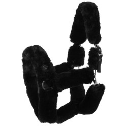 Licol Je t'aime Equithème Snuggy Noir Licol Je t'aime Equithème Snuggy Noir