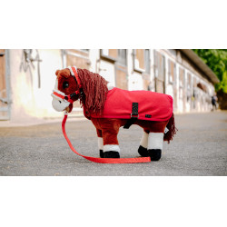 Mini-couvertures Pony Academy Rouge Mini-couvertures Pony Academy Rouge