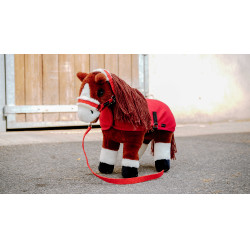 Mini-couvertures Pony Academy Rouge Mini-couvertures Pony Academy Rouge
