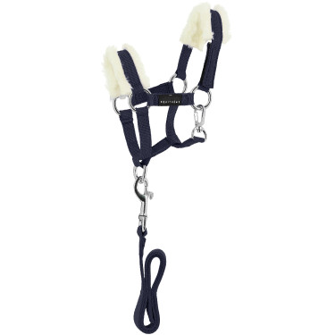 Mini-licol+longe Pony Academy Marine Bleu marine