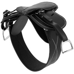 Mini-selle + sangle Pony Academy Noir