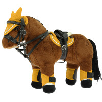Mini-zadel + singel Pony Academy Zwart