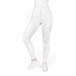 Pantalon Equithème Mila femme Blanc Pantalon Equithème Mila femme Blanc