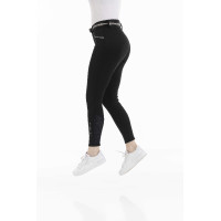 Pantalon Equithème Claudine fond silicone Noir Pantalon Equithème Claudine fond silicone Noir