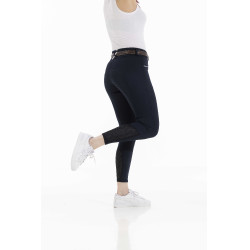 Pantalon Equithème Claudine fond silicone Bleu marine