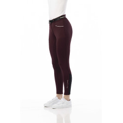Pantalon Equithème Claudine fond silicone Bordeaux Pantalon Equithème Claudine fond silicone Bordeaux