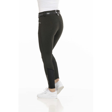 Pantalon Equithème Claudine fond silicone Vert foncé