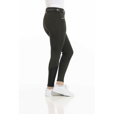 Pantalon Equithème Claudine fond silicone Vert foncé