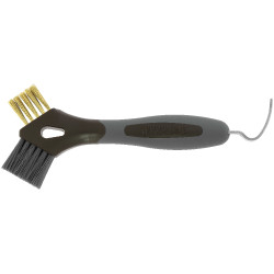 Cure-pieds brosse métal Hippotonic 3 en 1 Marron Cure-pieds brosse métal Hippotonic 3 en 1 Marron