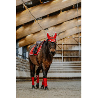 Equithème Xmas zadeldekje Rood Equithème Xmas zadeldekje Rood