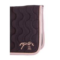 Tapis de selle Pénélope Diamant Bleu canard / blanc Tapis de selle Pénélope Diamant Bleu canard / blanc