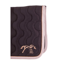 Tapis de selle Pénélope Diamant Noir / rose gold Tapis de selle Pénélope Diamant Noir / rose gold