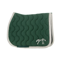 Tapis de selle Pénélope Diamant Vert foncé