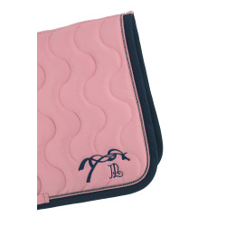 Tapis de selle Pénélope Diamant Rose pâle Tapis de selle Pénélope Diamant Rose pâle