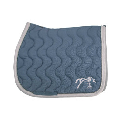 Tapis de selle Pénélope Diamant Bleu / gris