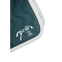 Pénélope Diamant zadeldekje Eendblauw / wit