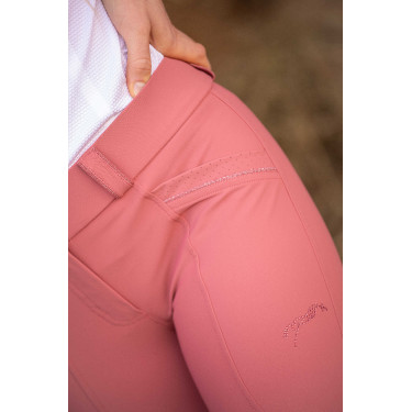 Pantalon Pénélope Sybille femme Vieux rose