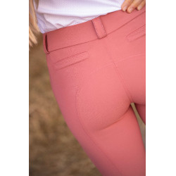 Pantalon Pénélope Sybille femme Vieux rose